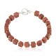 Certified Authentic Navajo Natural Goldstone Native American Bracelet 12884-1