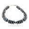 Certified Authentic Navajo Natural Hematite Native American Bracelet 12945-3