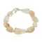 Certified Authentic Navajo Natural Quartz Native American Bracelet 12921-6