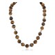 Certified Authentic Navajo Natural Tigers Eye Native American Necklace 25288 Certified Authentic Navajo Natural Tigers Eye Native American Necklace 25288