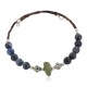Certified Authentic Navajo Natural Tuquoise Heishi Lapis Native American Adjustable Wrap Bracelet 13151-52