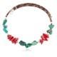 Certified Authentic Navajo Natural Turquoise Coral Heishi Adjustable Wrap Native American Bracelet 13037-6 Certified Authentic Navajo Natural Turquoise Coral Heishi Adjustable Wrap Native American Bracelet 13037-6