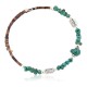 Certified Authentic Navajo Natural Turquoise Heishi Adjustable Wrap Native American Bracelet 13049-16 Certified Authentic Navajo Natural Turquoise Heishi Adjustable Wrap Native American Bracelet 13049-16