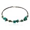 Certified Authentic Navajo Natural Turquoise Heishi Native American Adjustable Wrap Bracelet 13126