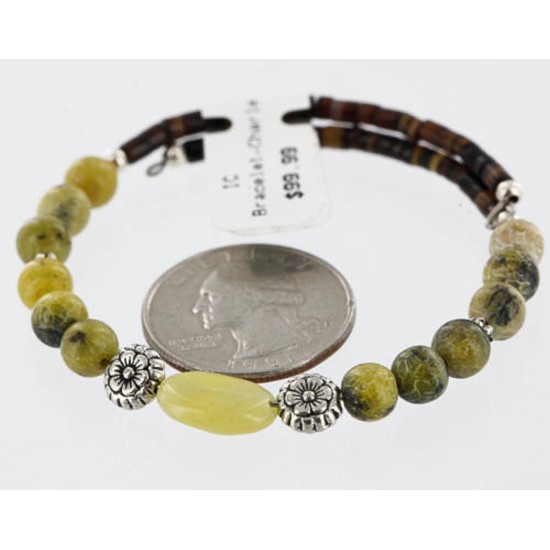 Certified Authentic Navajo Natural Yellow Agate 371007327447