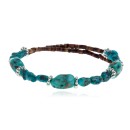 Navajo Turquoise Wrap Bracelet 12633