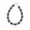 Certified Authentic Nickel Navajo Natural Hematite Native American Bracelet 13038-3