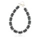 Certified Authentic Nickel Navajo Natural Hematite Native American Bracelet 13038-3