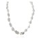 Certified Authentic Nickel Navajo Natural Quartz Native American Necklace 18265-2
