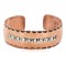 Certified Authentic Papillon Horse Navajo .925 Sterling Silver Handmade Native American Pure Copper Bracelet 92005-21