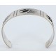 Certified Authentic Navajo Bear Paw .925 Sterling Silver Sterling Silver Native American Bracelet 371004246677