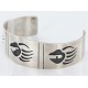 Certified Authentic Navajo Bear Paw .925 Sterling Silver Sterling Silver Native American Bracelet 371004246677