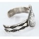 Certified Authentic Navajo Carved .925 Sterling Silver Sterling Silver Signed and Nora Native American Bracelet 390767803563