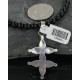 Petit Point Handmade Certified Authentic Zuni .925 Sterling Silver Multi Color Native American Necklace 370910626582