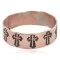 Cross Handmade Navajo Native American Pure Copper Ring 17091-8 Cross Handmade Navajo Native American Pure Copper Ring 17091-8