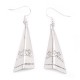 Cross Sun .925 Starling Silver Certified Authentic Handmade Navajo Native American Earrings  27265-2