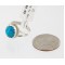 Handmade Certified Authentic Navajo .925 Sterling Silver Natural Turquoise Native American Ring 370985360022 Handmade Certified Authentic Navajo .925 Sterling Silver Natural Turquoise Native American Ring 370985360022