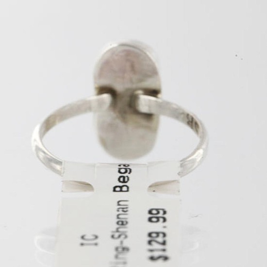 Delicate $130 .925 Sterling Silver Handmade Certified Authentic Navajo Turquoise Native American Ring  390756083285