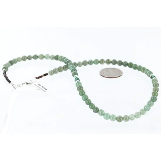 Delicate Navajo .925 Sterling Silver Natural Turquoise and Jade Native American Necklace Chain 370994269639 Delicate Navajo .925 Sterling Silver Natural Turquoise and Jade Native American Necklace Chain 370994269639
