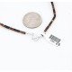 Certified Authentic Navajo .925 Sterling Silver Natural Turquoise and Quartz Native American Necklace 15851-23 Certified Authentic Navajo .925 Sterling Silver Natural Turquoise and Quartz Native American Necklace 15851-23
