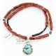 Handmade Certified Authentic Navajo .925 Sterling Silver Turquoise Native American Necklace 371014333648