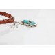 Handmade Certified Authentic Navajo .925 Sterling Silver Turquoise Native American Necklace 371014333648