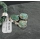 Delicate $500 Handmade Certified Authentic Navajo .925 Sterling Silver Turquoise Native American Necklace 390682948754