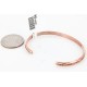 Handmade Certified Authentic Navajo Handstamped Handmade Copper Native American Bracelet 371026847766