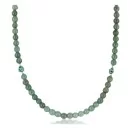 Delicate Navajo .925 Sterling Silver Natural Turquoise and Jade Native American Necklace Chain 370994269639