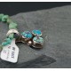 Delicate Handmade Certified Authentic Navajo .925 Sterling Silver and Turquoise Native American Necklace 390603321291