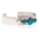 Diamond Nickel Handmade Navajo Native American Natural Turquoise Bracelet 13061-1 Diamond Nickel Handmade Navajo Native American Natural Turquoise Bracelet 13061-1