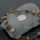 Drop $280 Certified Authentic Navajo .925 Sterling Silver Natural Turquoise Tigers Eye Native American Necklace 370962066037