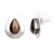 Drop .925 Starling Silver Certified Authentic Handmade Navajo Native American Tigers Eye Earrings 18315-1 Drop .925 Starling Silver Certified Authentic Handmade Navajo Native American Tigers Eye Earrings 18315-1