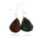 Drop Certified Authentic Navajo .925 Sterling Silver Hooks Natural Turquoise Native American Earrings  18072