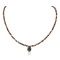 Drop Certified Authentic Navajo .925 Sterling Silver Natural Turquoise Tigers Eye Native American Necklace 25231-240
