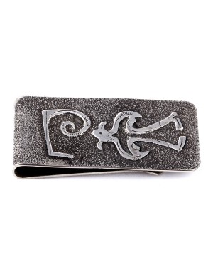 Eagle Dancer .925 Sterling Silver Ray Begay Certified Authentic Handmade Navajo Native American Money Clip  13194-26