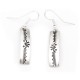 Flower.925 Sterling Silver Certified Authentic Handmade Navajo Native American Earrings 27259-3