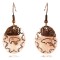 Handmade Bear Certified Authentic Navajo Handstamped Handmade Copper Native American Earrings 390828621140