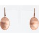 Handmade Bear Certified Authentic Navajo Handstamped Handmade Copper Native American Earrings 390828621140