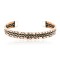Handmade Bear Certified Authentic Navajo Pure Copper and Brass Native American Bracelet 12846-6