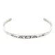 Handmade Bear Feather Navajo .925 Sterling Silver Native American Baby Bracelet 12618 Handmade Bear Feather Navajo .925 Sterling Silver Native American Baby Bracelet 12618