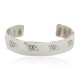 Handmade Bear paw Certified Authentic Navajo .925 Sterling Silver Baby Native American Bracelet 12853-1 Handmade Bear paw Certified Authentic Navajo .925 Sterling Silver Baby Native American Bracelet 12853-1