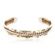 Handmade Bear paw Certified Authentic Navajo Pure Copper and Brass Native American Bracelet 12846-3 Handmade Bear paw Certified Authentic Navajo Pure Copper and Brass Native American Bracelet 12846-3