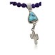Handmade CACTUS Certified Authentic Navajo .925 Sterling Silver Natural Turquoise Native American Necklace 390741456394