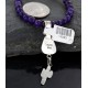 Handmade CACTUS Certified Authentic Navajo .925 Sterling Silver Natural Turquoise Native American Necklace 390741456394