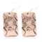 Handmade Certified Authentic Bear Navajo Pure Copper Native American Dangle Earrings 18170-3