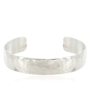 Handmade Hammered Navajo Nickel Bracelet NB151230231451