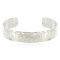 Handmade Certified Authentic Hammered Navajo Nickel Native American Bracelet 12961