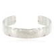Handmade Certified Authentic Hammered Navajo Nickel Native American Bracelet 12961