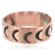 Handmade Certified Authentic Handmade Navajo Pure Copper Native American Ring 17093-9